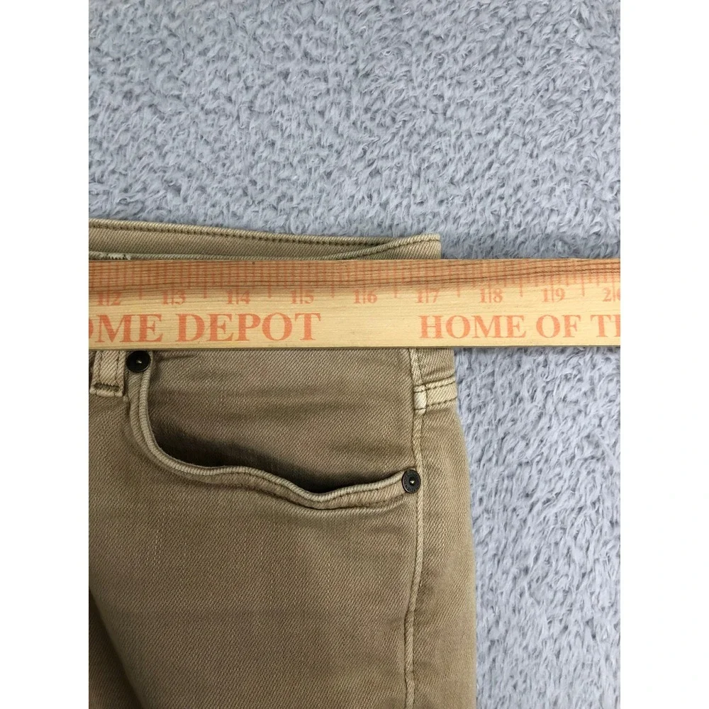 7 For All Mankind Jeans Men 34x34 Brown Slimmy Luxe Performance